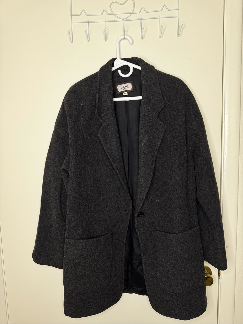 Women's rights 100% Wool Pea Coat